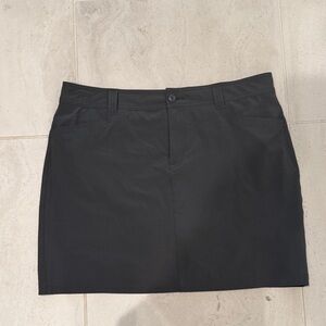 Eddie Bauer Black A-Line Skort